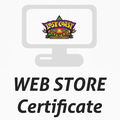 Gift Certificate for the WEBSTORE