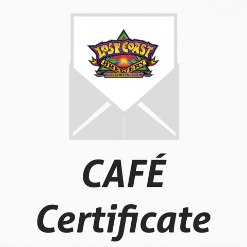 Cafe Gift Certificate!!