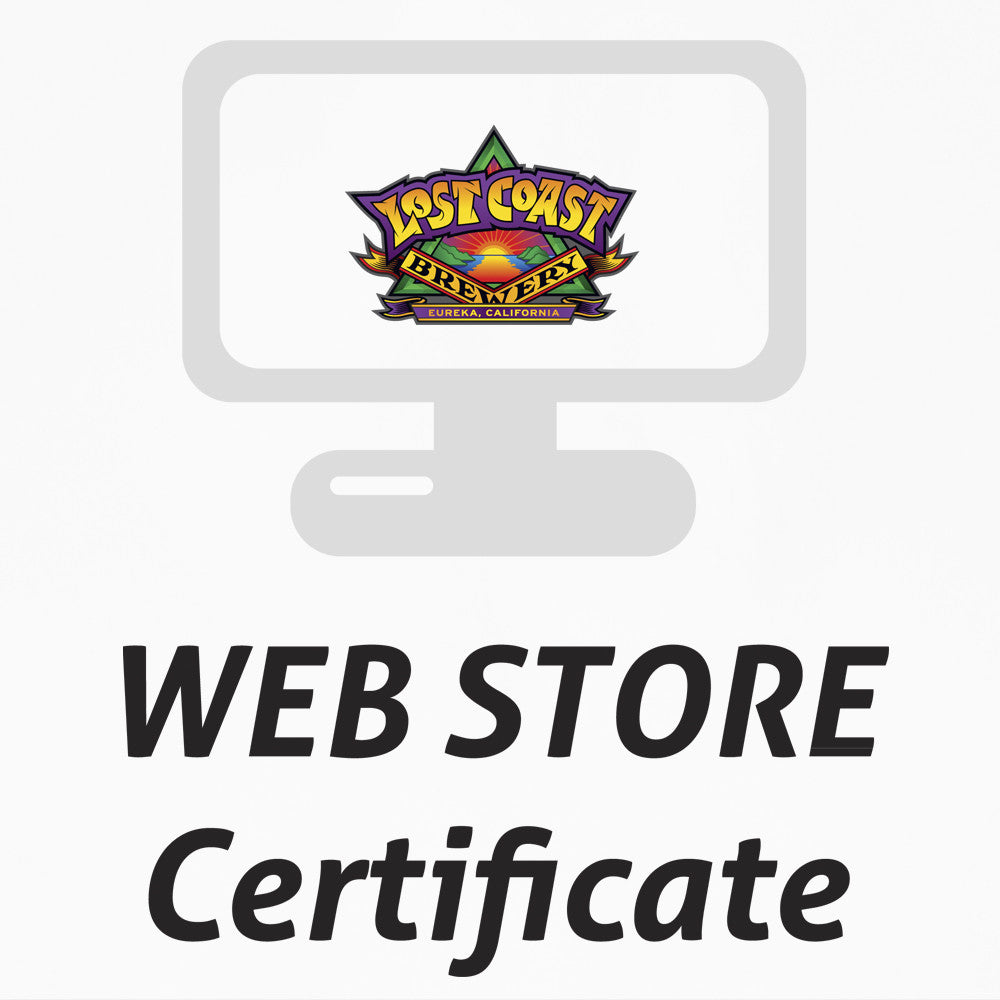 Gift Certificate for the WEBSTORE